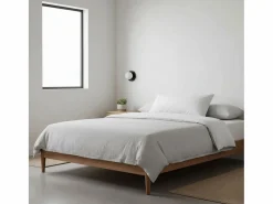 Almohada Noah de fibra tacto seda transpirable blanco 150 cm^ Outlet