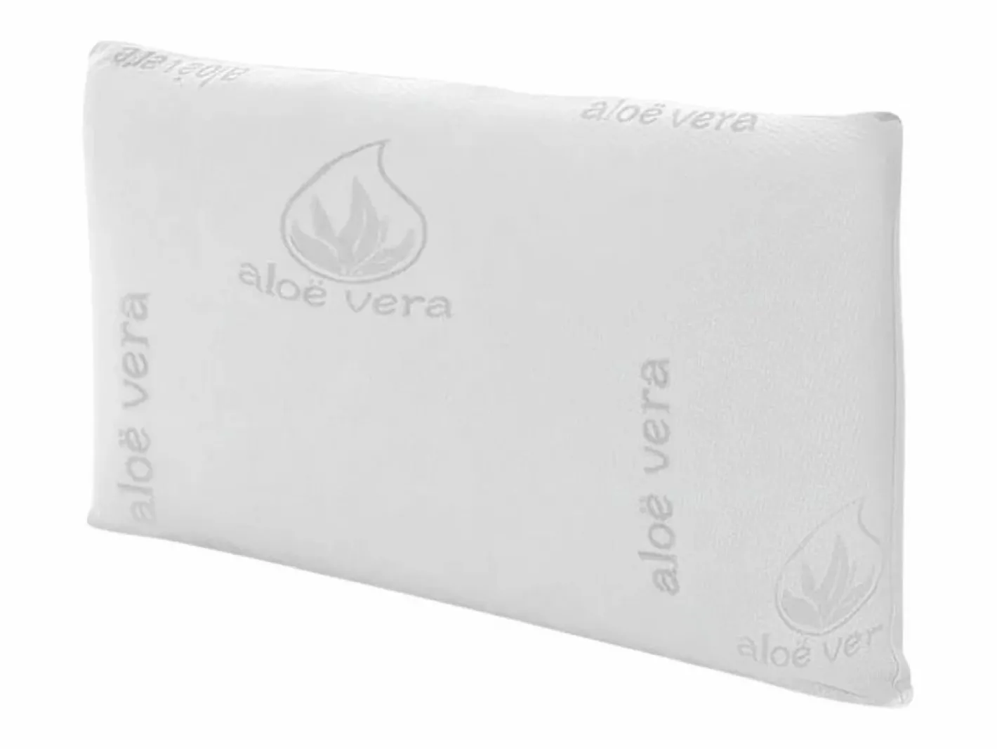 Almohada|Almohada Noah visco copos y aloe vera antialérgica blanco 150 cm