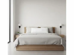 Almohada Noah visco copos y aloe vera antialérgica blanco 75 cm^ New