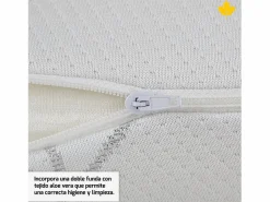 Almohada Viscoelastica 150 cm Descansin | Efecto nube | Visco | Alivia Tensiones | Doble Funda New