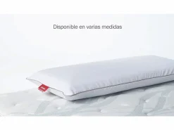 PIKOLIN Almohada 90x40cm | Memory Gel | Visco | De lado o boca arriba Blanco Discount