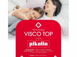 PIKOLIN Almohada|Almohada 75x40cm | Visco Top | Visco | Firme