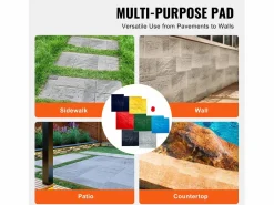 Almohadilla para Hormigón SucceBuy, Piel Texturizada de Poliuretano para Moldeado,61 x 61 cm, 7 Unidades Multicolor Online