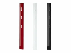 Alti perchero de pared lacado diseño negro - Negro^MSO Clearance