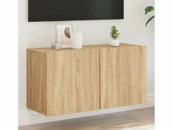 American Canyon Mueble para TV de pared roble Sonoma 80x30x41 cm^Garden Furniture Best
