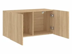 American Canyon Mueble para TV de pared roble Sonoma 80x30x41 cm^Garden Furniture Best