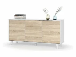 Loungitude Aparador|Aparador 3 puertas - L154 cm - Zaiken Plus