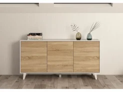 Loungitude Aparador|Aparador 3 puertas - L154 cm - Zaiken Plus