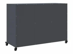 Aparador acero 100,5x39x72 cm^vidaxl
