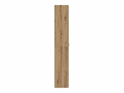 Aparador alto en madera de roble labrada artesanalmente 60x32x190 cm^ Online