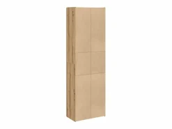 vidaxl Aparador alto madera de ingeniería roble artisan 60x32x190 cm Color natural claro Outlet