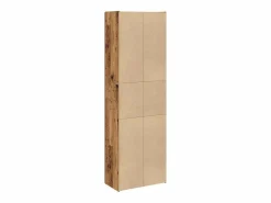 Armario Oficina|Aparador alto madera vieja 60x32x190 cm madera contrachapada