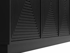 Aparador con 4 puertas de MDF - Color: - MEZULIA^Vente-unique Online