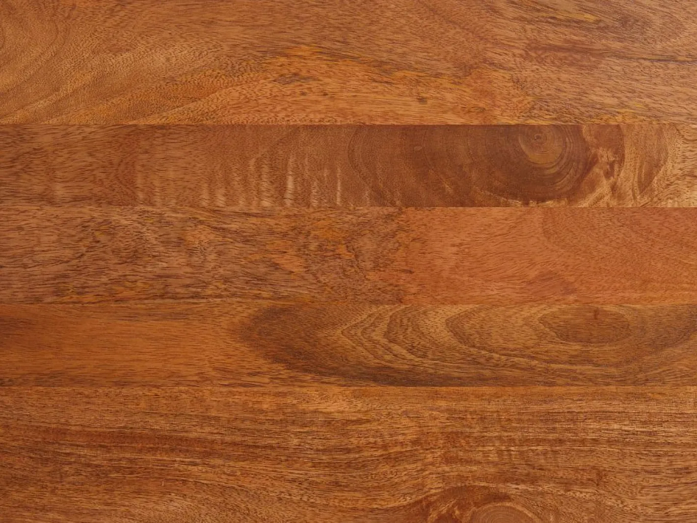 Aparador con 3 puertas de madera de mango y metal negro - Natural - MIZORAM^Maison Céphy Sale