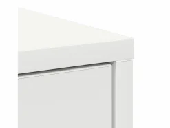 vidaxl Aparador con cajones y puertas 70,5x34x74,5 cm Blanco