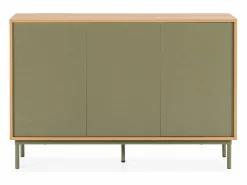 Aparador Cuzco 3 puertas color Roble/^VS Venta-stock Hot