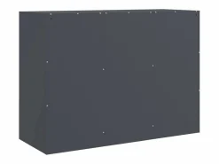 vidaxl Aparador De Cocina|Aparador de acero antracita 99x39x73 cm