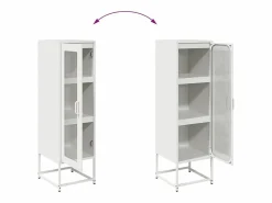 Aparador de acero laminado en frío 36x39x123 cm^vidaxl Sale