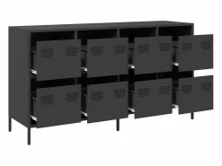 vidaxl Aparador De Cocina|Aparador de acero laminado en frío 135x39x73,5 cm