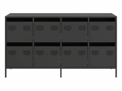 vidaxl Aparador De Cocina|Aparador de acero laminado en frío 135x39x73,5 cm