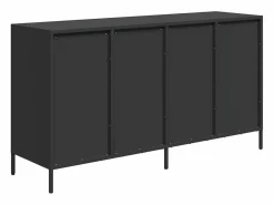 vidaxl Aparador De Cocina|Aparador de acero laminado en frío 135x39x73,5 cm