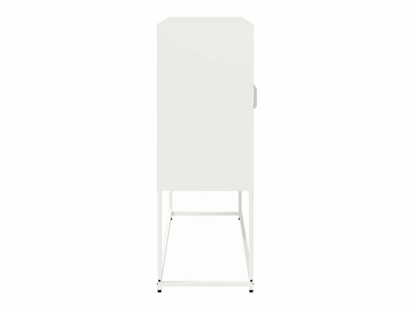 vidaxl Aparador De Cocina|Aparador de acero laminado en frío 100,5x39x107 cm