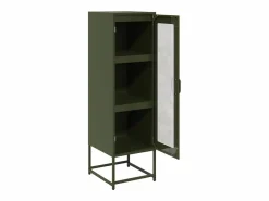 Aparador de acero laminado en frío oliva 36x39x123 cm^vidaxl Sale