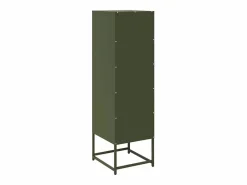 Aparador de acero laminado en frío oliva 36x39x123 cm^vidaxl Sale