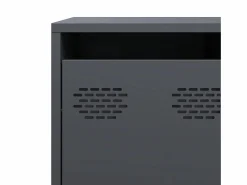 vidaxl Aparador De Cocina|Aparador de acero laminado en frío antracita 135x39x73,5 cm