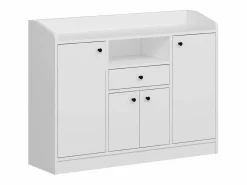 Aparador de cocina con 4 puertas, 1 cajón y 1 estante - - MIZOTA^Vente-unique Clearance