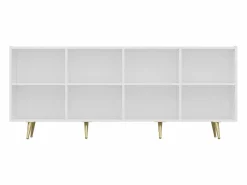 Aparador de diseño con 4 puertas de MDF - y Dorado - MOLYA^Vente-unique Discount