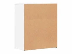 vidaxl Aparador de madera de ingeniería 2 uds 60x31x70 cm Blanco New