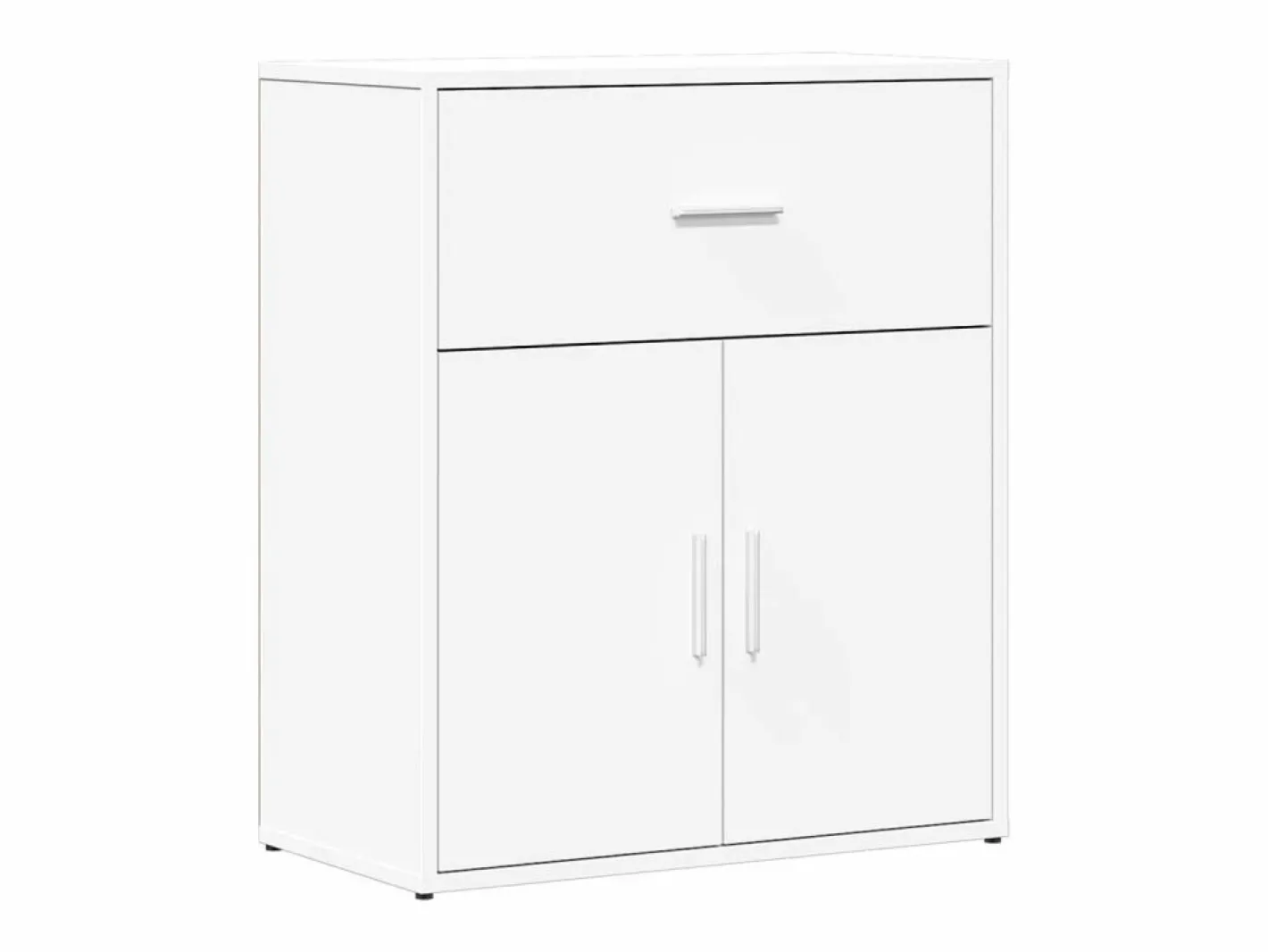 vidaxl Aparador de madera de ingeniería 60x31x70 cm Blanco Best