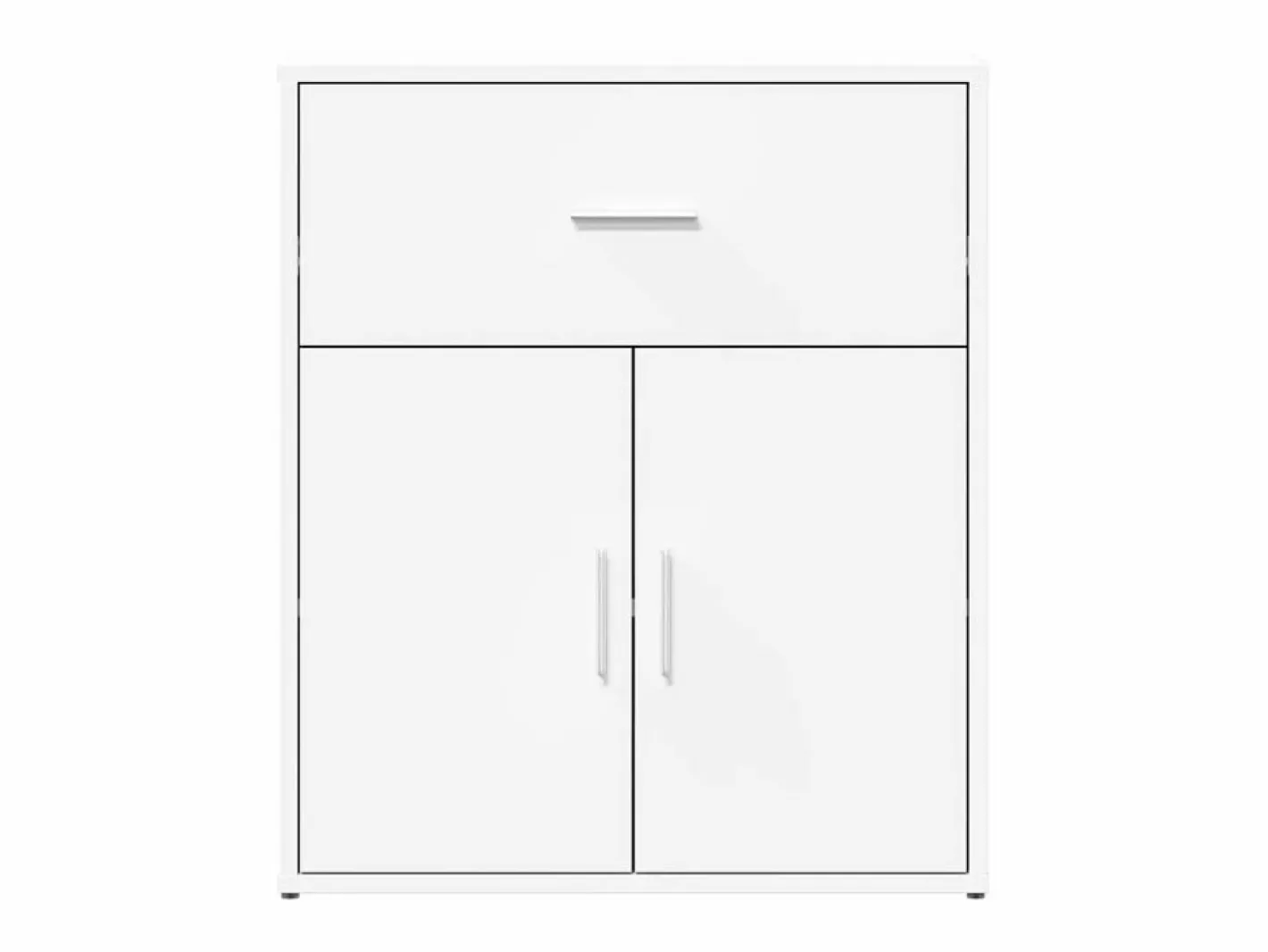 vidaxl Aparador de madera de ingeniería 60x31x70 cm Blanco Best