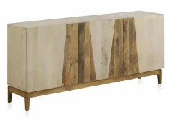 Aparador|Aparador de madera de mango en color patinado con patas de madera