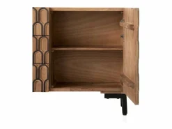 Aparador de madera maciza de mango marrón Marru00f3n New