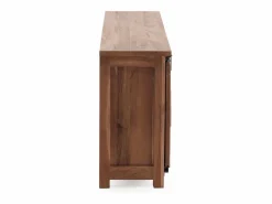 Aparador de madera maciza de acacia reciclada Color natural claro Clearance