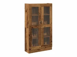 Aparador madera ingeniería madera envejecida 82,5x30,5x150 cm^vidaxl Online