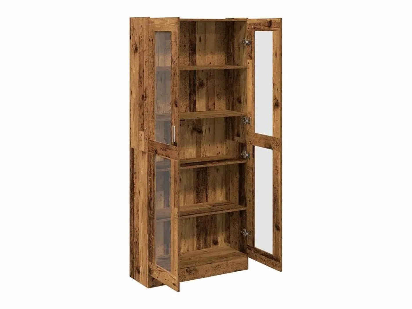 Aparador madera ingeniería madera envejecida 82,5x30,5x185 cm^vidaxl Best