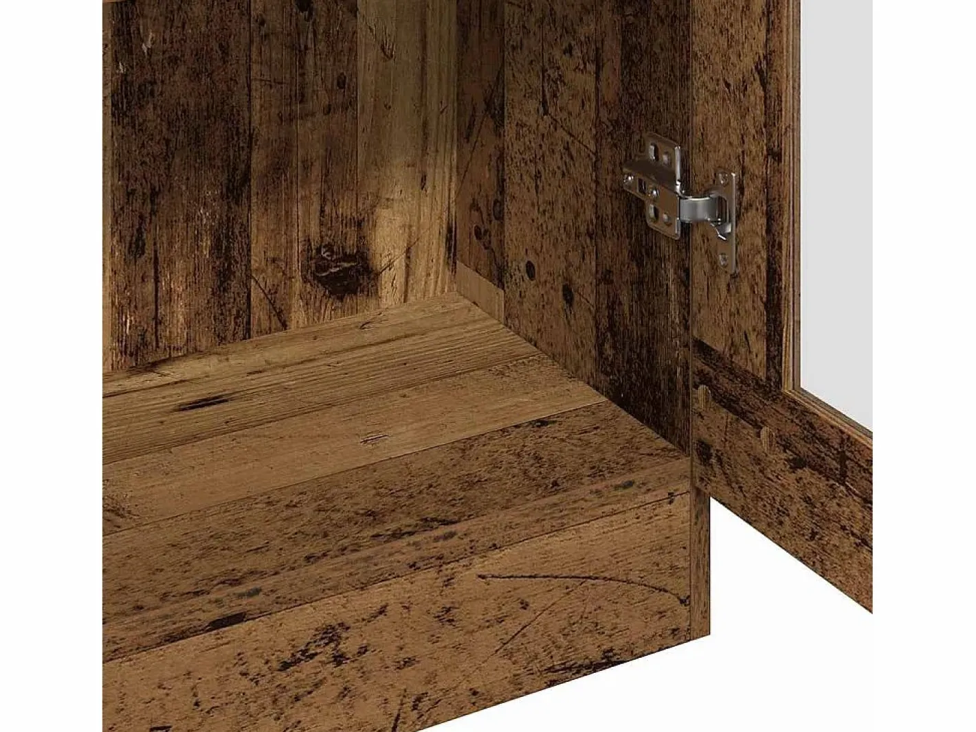 Aparador madera ingeniería madera envejecida 82,5x30,5x185 cm^vidaxl Best