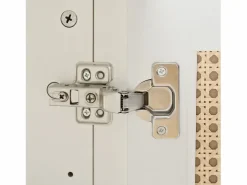 ModernLuxe Aparador|Aparador moderno con estantes ajustables - puertas de ratán - MDF -