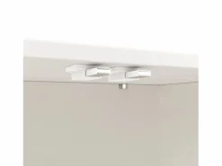 Aparador moderno para comedor y salón - 120 x 35 x 71 cm - con 4 puertas + estante ajustable - MDF + metal -^Merax Discount