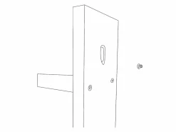 OZAIA Aplique Para Pared|Aplique de metal - lámpara Ancho 22 x Alt. 75 cm - Negro y dorado - SANGARIUS