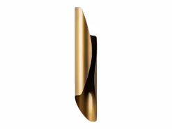 OZAIA Aplique de pared de metal - Alt. 40 x P 11 cm - LYNOR Dorado Hot