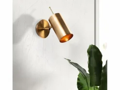 Concept-Usine Aplique Para Pared|Aplique de pared orientable acabado en oro ALICE - Diseño moderno y elegante