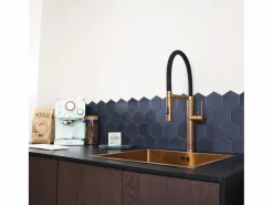 Architek Mezclador de fregadero con rociador móvil en cobre cepillado^Essebagno Clearance