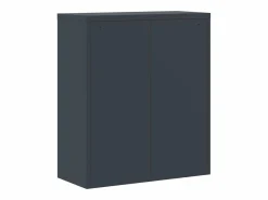 Archivador antracita 90x40x105 cm acero^ Best