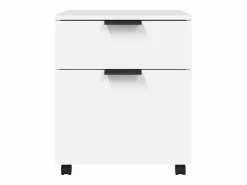 Armario Oficina|Archivador con ruedas madera contrachapada 45x38x54 cm ES641352