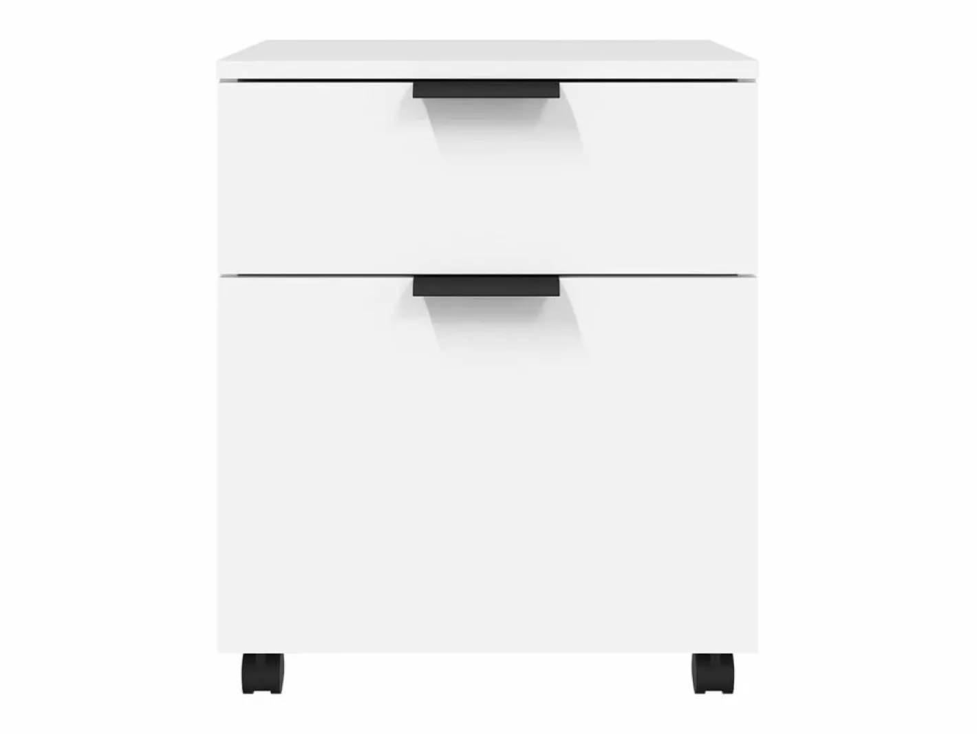 Armario Oficina|Archivador con ruedas madera contrachapada 45x38x54 cm ES641352