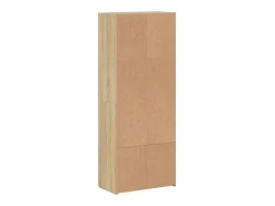 Armario Oficina|Archivador de roble Sonoma 60x32x153 cm madera de ingeniería